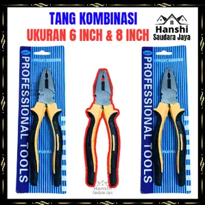 Tang Kombinasi 6" 8" Inch Multi Serbaguna Merk HPP