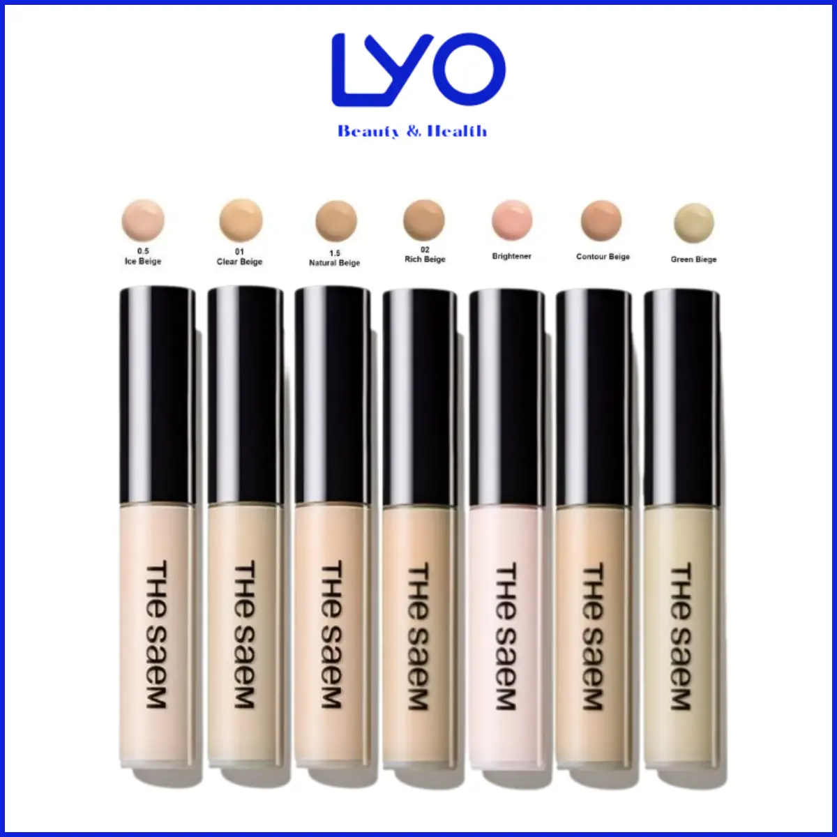 Kem Che Khuyết Điểm The Saem Cover Perfection Tip Concealer