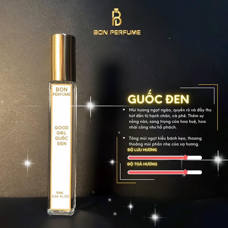 Nước hoa nữ Good Girl/ Bad Boy bản EDP 10ml Cosmetic Women