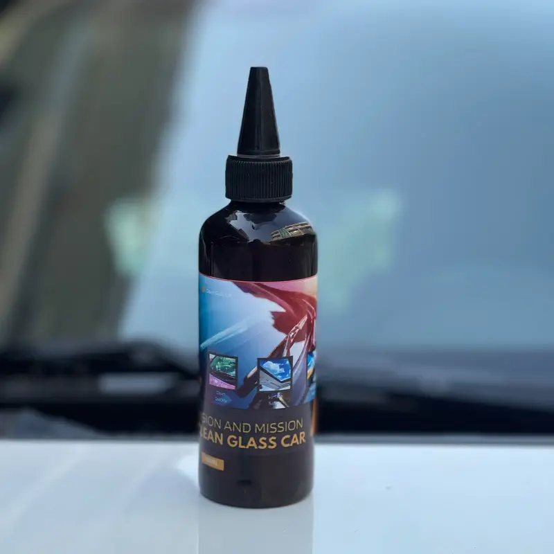 [ Clean Glass Car ] Tẩy Ố Kính Bản Mới 100ml và 250ml ( Tặng Mút Tôt Trị Giá 20k ) 5