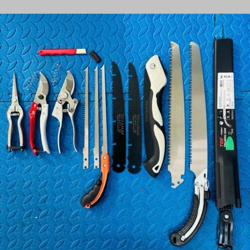 Bộ Dụng Cụ Làm Vườn 12 Món Cây Cảnh Bonsai Kéo Cắt Cành Kéo Tỉa Cành  Cưa Lách Mài Kéo Cưa Gấp. 