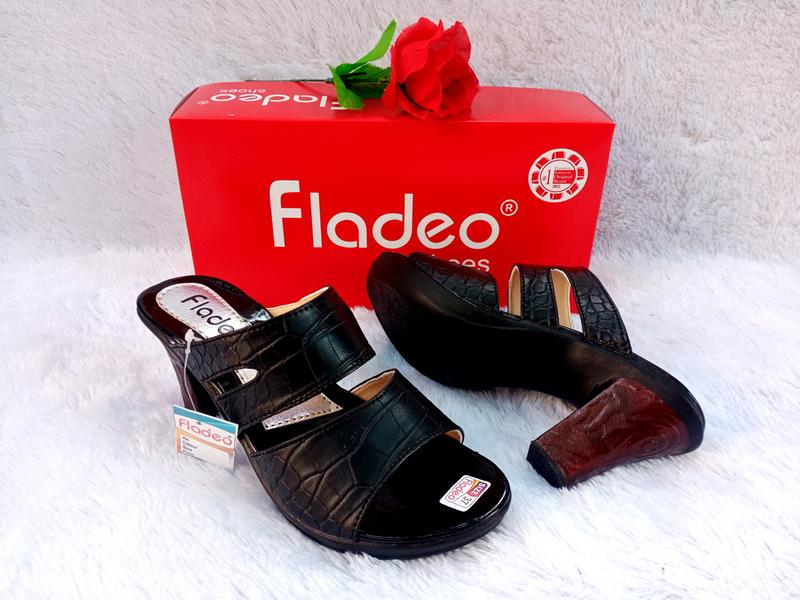 SANDAL JINJIT WANITA / SANDAL HIGH HEELS PREMIUM 7 CM / SANDAL WANITA DEWASA MOTIF KULIT BUAYA Kasual 2