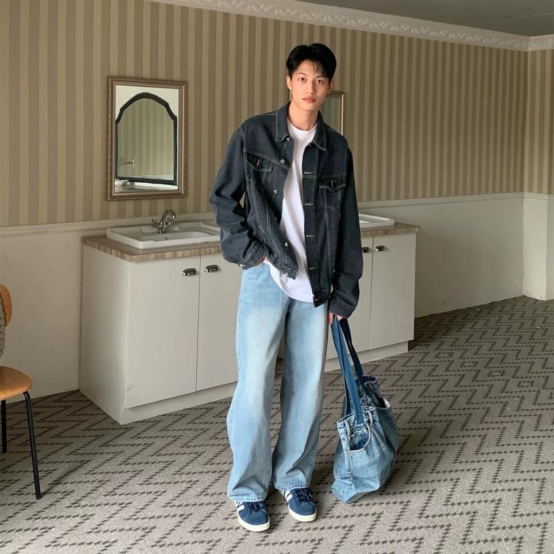 Product Introduction of Quần Jean Nam Đẹp Nhất CAROLLA Form suông, Ống đứng, ống suông, Quần jean Basic 12