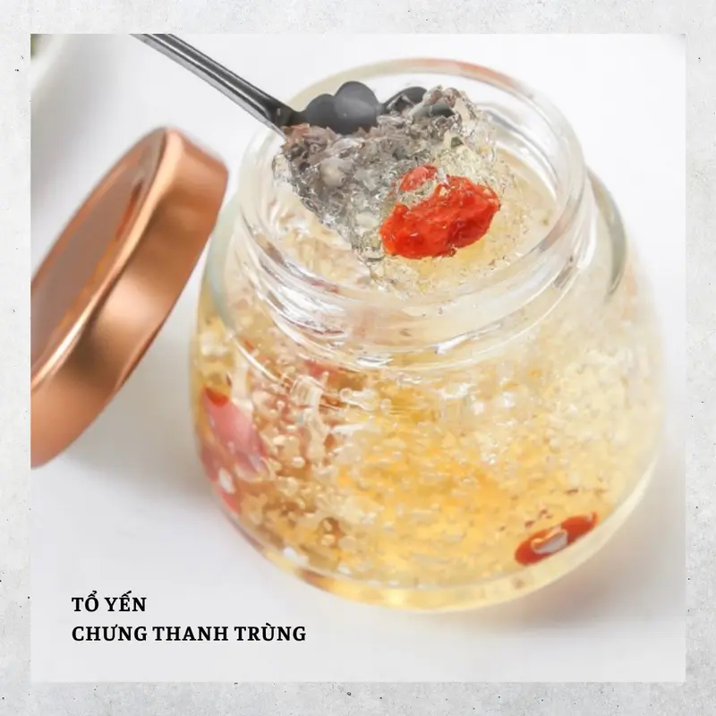 Hũ sen bầu chưng yến 100ml - 150ml - 75ml, hũ thủy tinh chưng yến 1