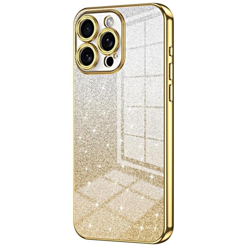 Product Introduction of Glitter Phone Case, 1 Count Fashion Phone Protective Cover, Phone Accessory Compatible with iPhone 14 15 Pro Max 12 13 Pro Max 8