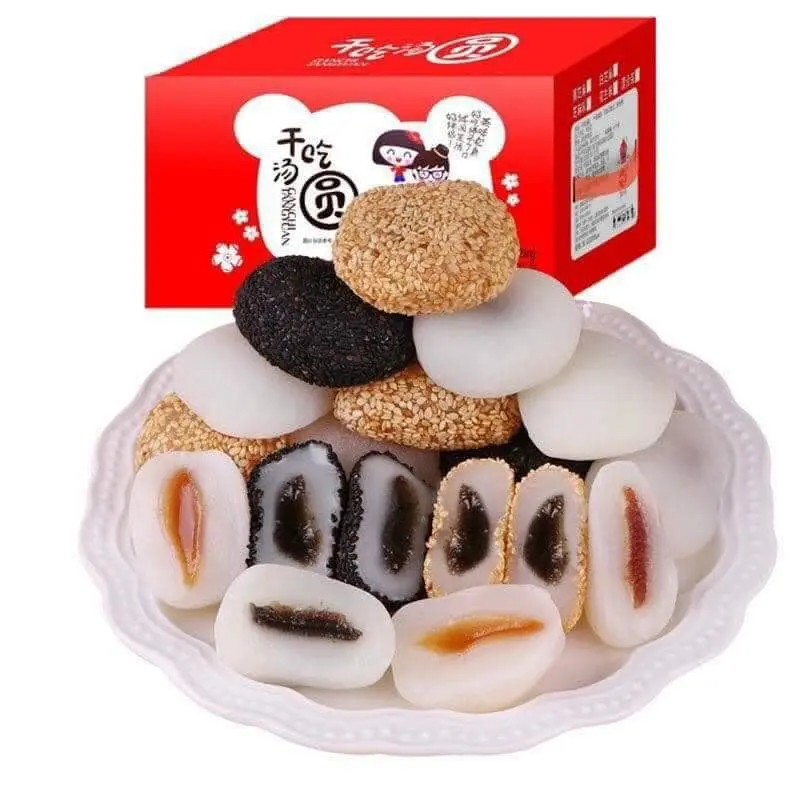 Bánh mochi đài loan mix 4 vị hai cô gái gói 500gr 1kg