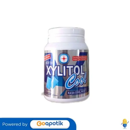 LOTTE XYLITOL RASA COOL MINT 38 BUTIR - Shop | Tokopedia