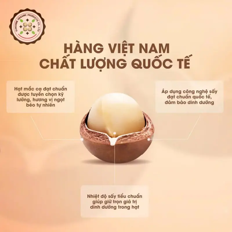 500Gr MACCA sấy-chẻ tay-Có hồ sơ công bố, Xuất hoá đơn công ty đầy đủ - Ánh Dương - Hạt được chẻ tay thủ công - Ăn Vặt, Nuts, Food Cay Snack 4