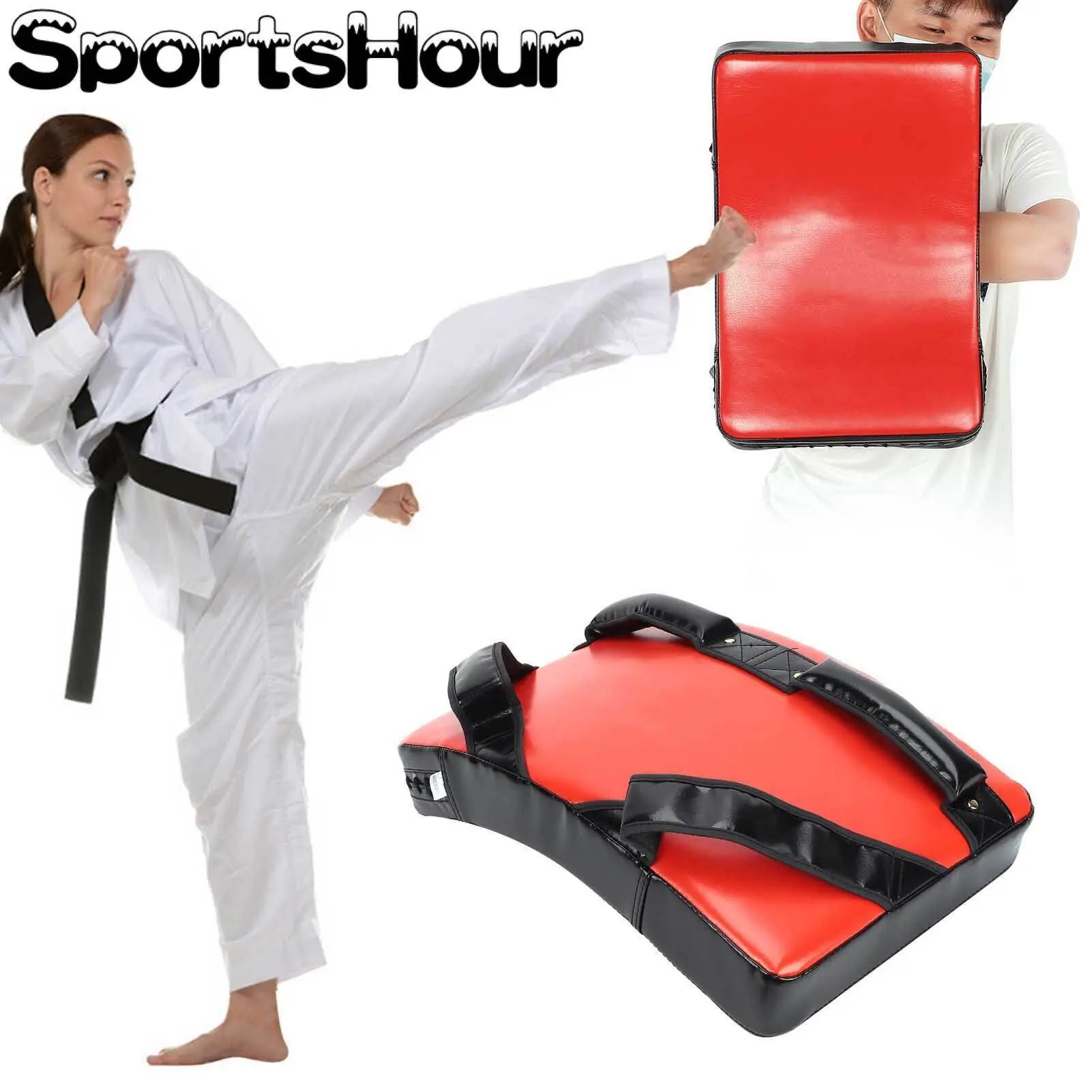 Taekwondo Pad Tinju Tendangan, Sasaran Kaki Seni Mempertahankan Diri, Pad Pukul Sisi, Sesuai untuk Sukan, [Hr Sukan]
