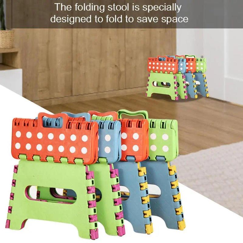 Product Introduction of Foldable Plastic Stool with Handle for Adults and Children, Lightweight, Durable, Camping, Home, Train, Outdoor ,Multiple People 16