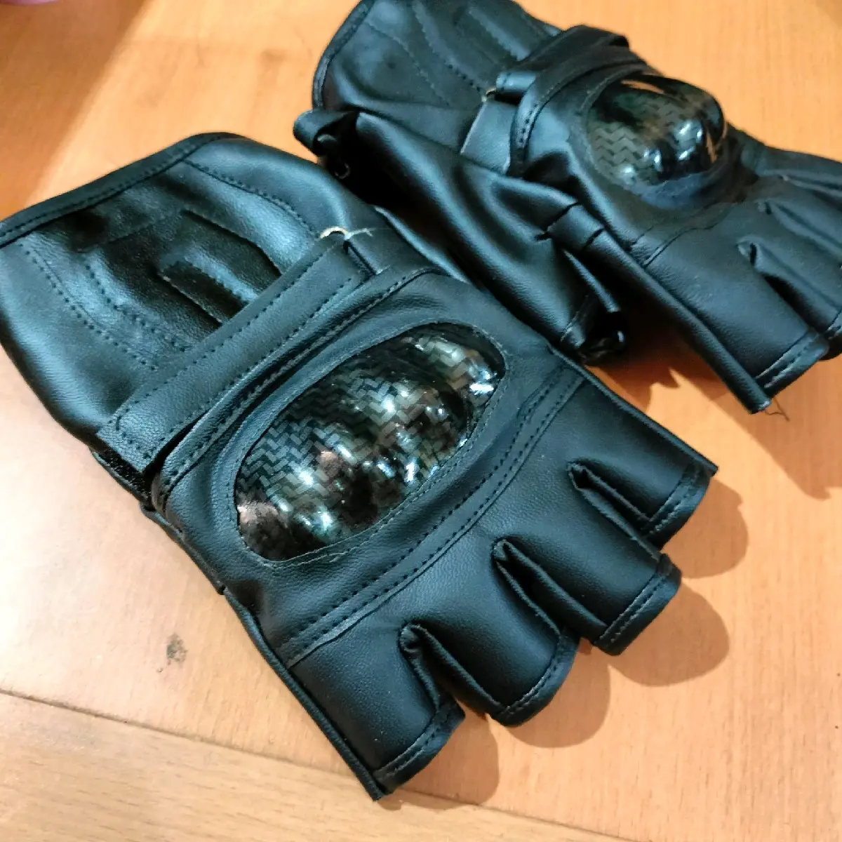Sarung Tangan Motor Kulit pu