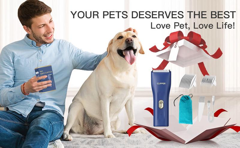 Product Introduction of Small Dog Hair Clipper Electric Grooming Trimmer for Pets USB Rechargeable Cat Shaver Animals Haircut Machine waterproof 30
