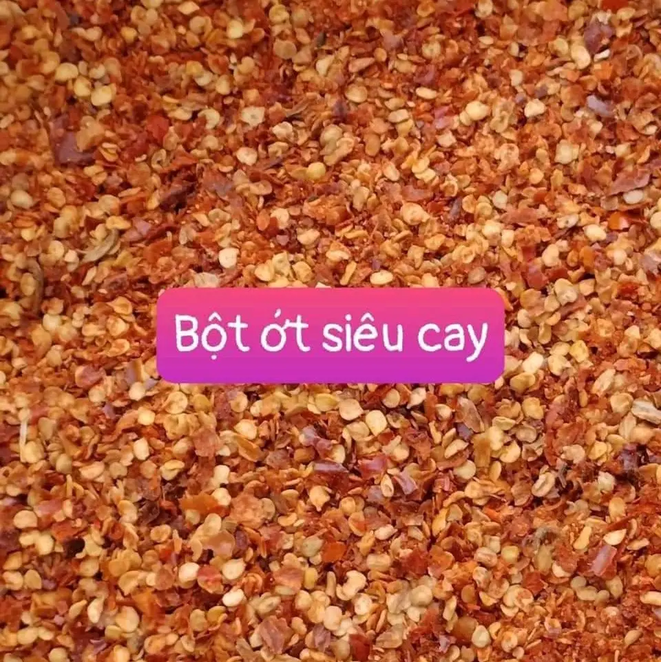 1kg bột ớt siêu cay dùng làm sate