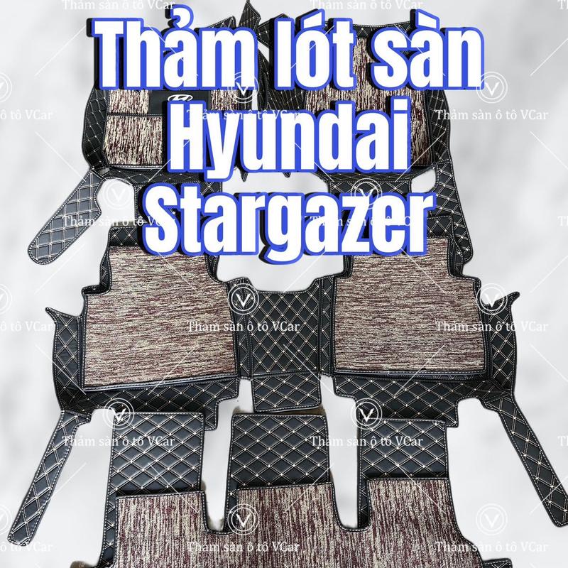 Thảm lót sàn Hyundai Stargazer - Thảm Nappa chống xước, chống nước Nội Thất Phụ Tùng