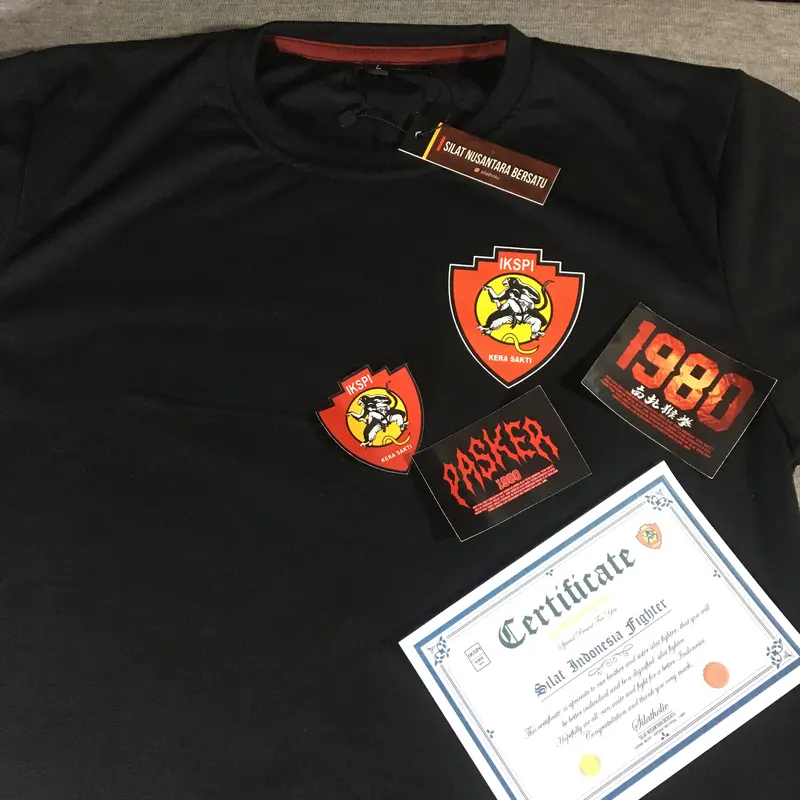 Kaos Lengan Pendek Pasker Baju Kera Sakti HANUMAN Liar Menyala Saat Terkena Cahaya 5