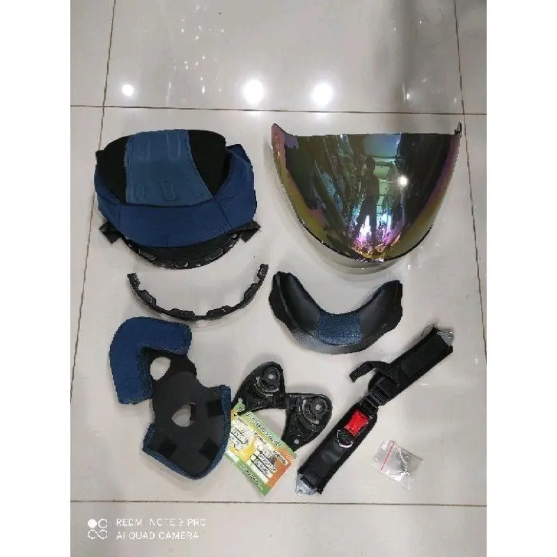 paket Busa helm ink Centro fullset  + tali helm + kaca ink Centro 4