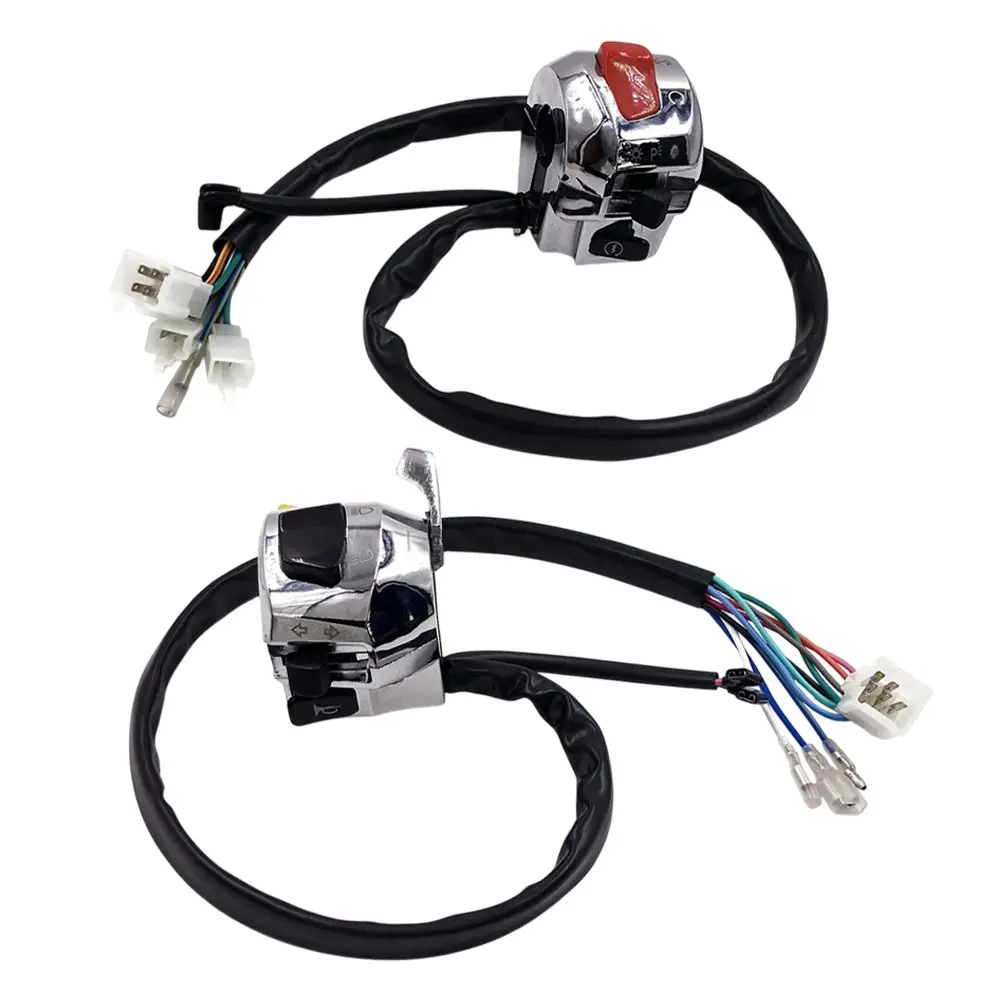 22MM motorcycle switch handlebar motorcycle For horn turn signal control button