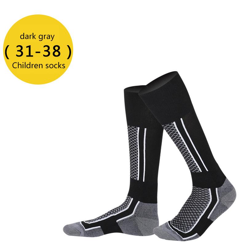 Product Introduction of 1pair Winter Warm Thickened Ski Socks Outdoor Sports Hiking Breathable Stockings For Women Men Children Snow Sport Travel Unisex 38