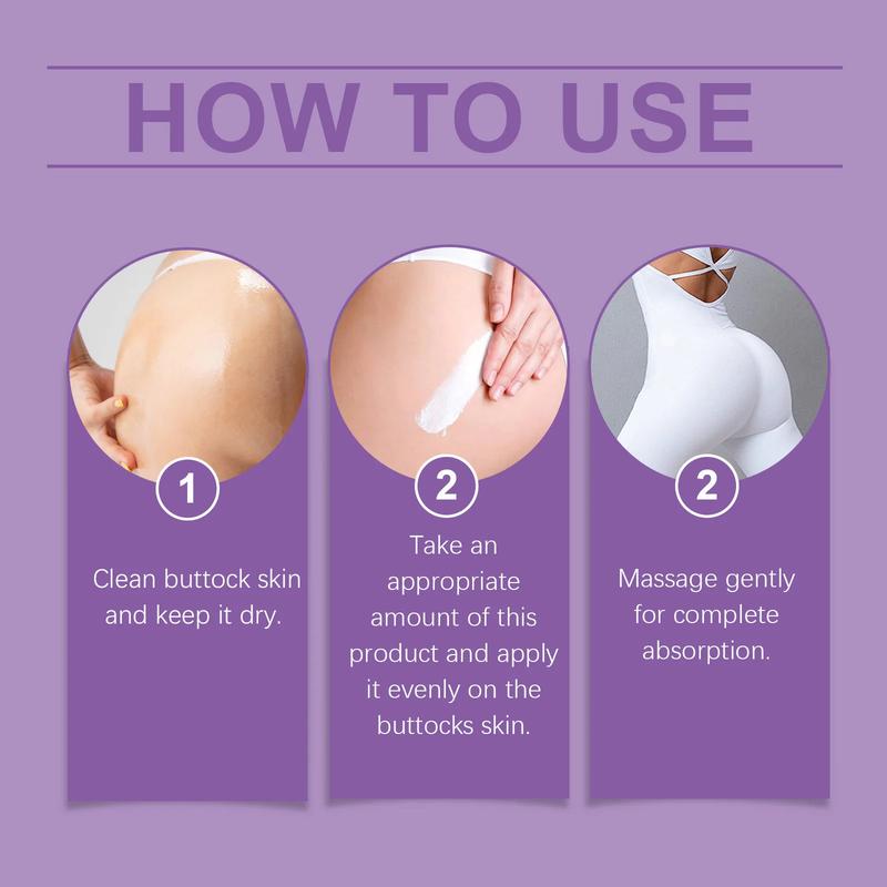 Product Introduction of Hip Up Lift Cream Butt Enlargement Butt Firming Massage Tightening Bigger Big Butt Sexy Body Care Cream for Women 80g 13