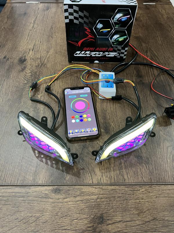 Xi nhan Audi Demi Wave A Chỉnh App - Freeship - Giắc cắm như Zin 5