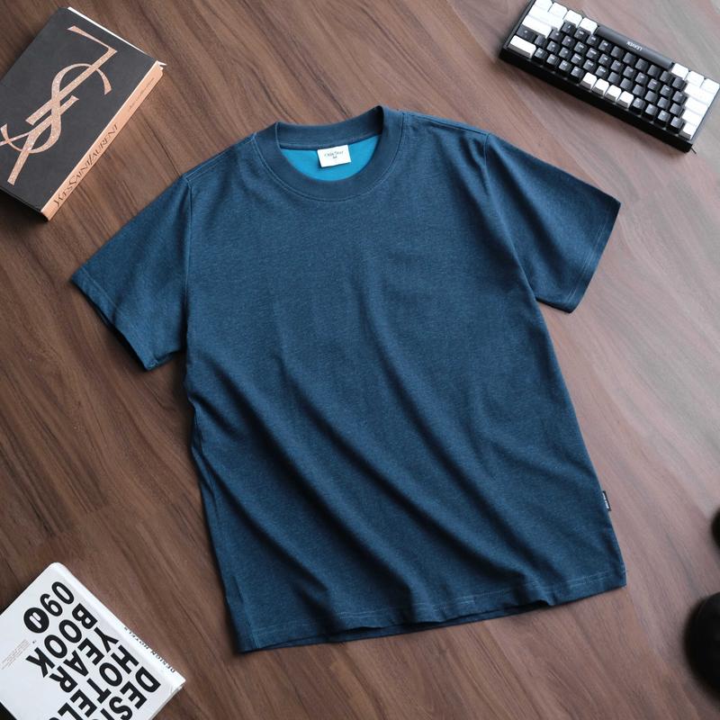  Áo thun mùa hè vải Cotton 2 Da phối 2 màu mặt trong ngoài định lượng 230gsm OTIS STAR Jovik 