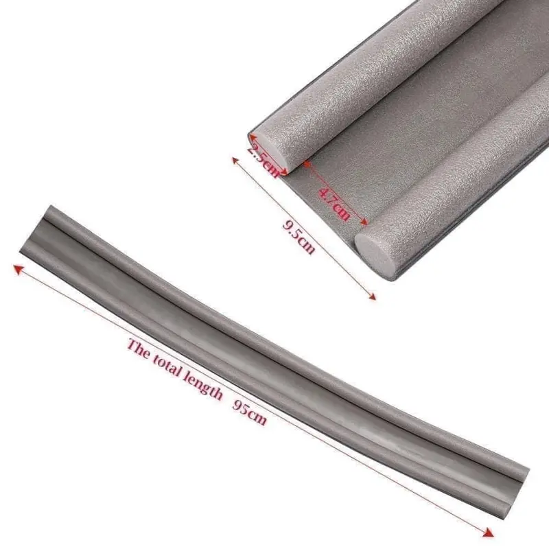 Combo 2 thanh xốp chèn cửa, chặn đáy khe cửa, chặn 2 phía chống côn trùng ,ngăn gió bụi,kẹp chân 1