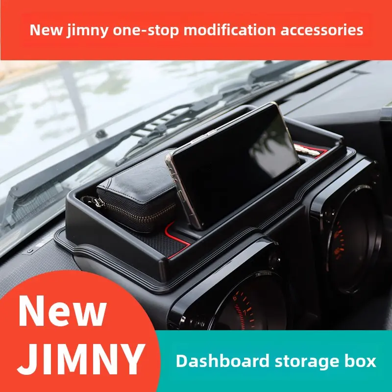 Dashboard Storage Box Organizer Tray for Suzuki Jimny JB74 2020 to 2024 Interior Modification Accessories