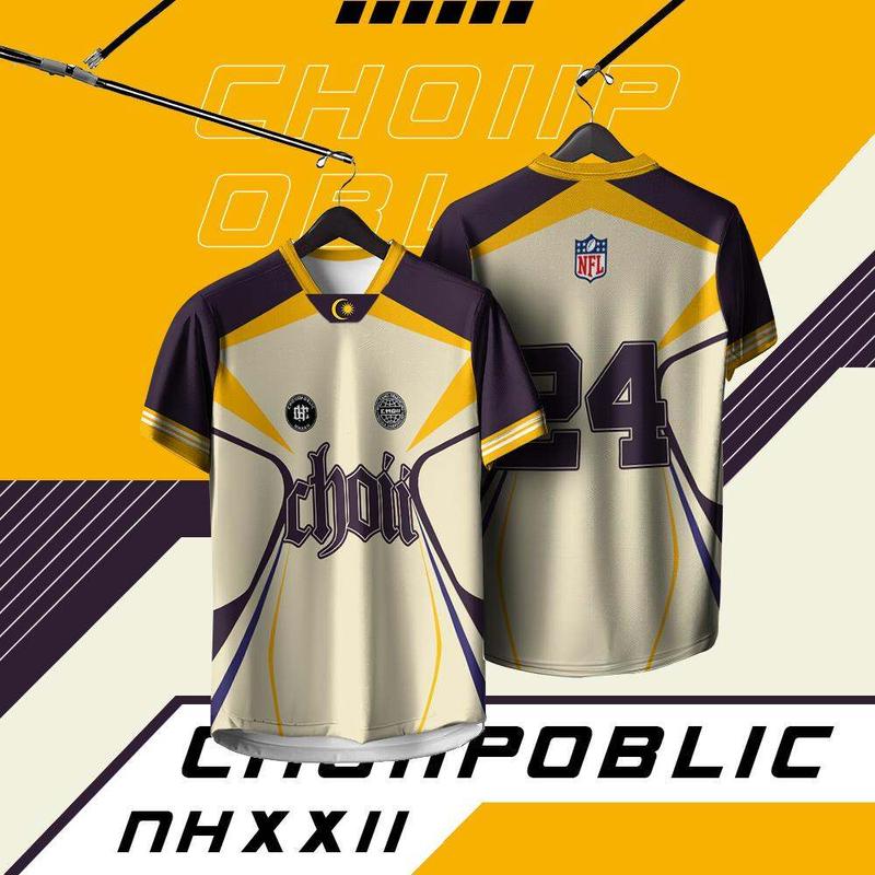 Product Introduction of Choii Custom T-Shirt Jersey Men Thailand viral tiktok jersey Retro Collar Microfiber Jersey Men Women 4
