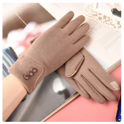 Sarung Tangan Motor Wanita Musim Dingin Winter Gloves Import