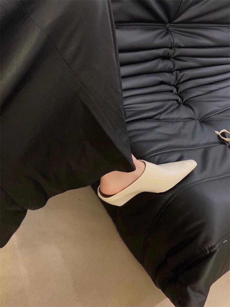 Product Introduction of Pointy heels for women Large size Special-shaped with rubber slip-on 19