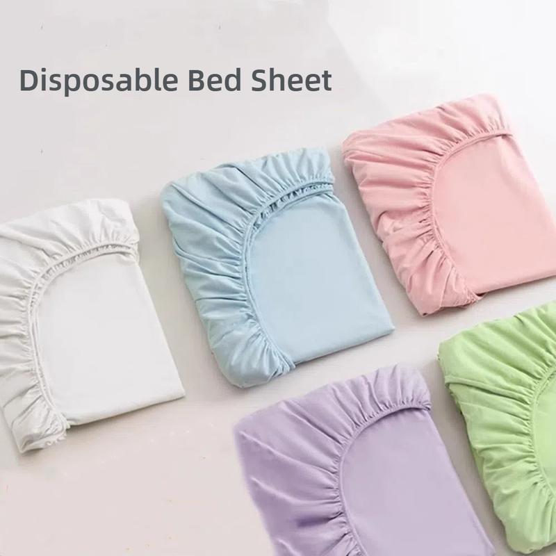 intheon Mềm Không dệt Ga Trải Giường dùng một lần Có dây thun Chống trượt Bọc Nệm Giường đơn Du lịch