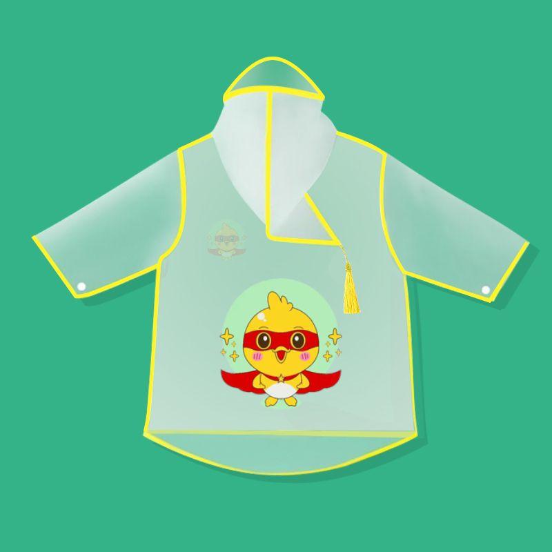 Product Introduction of Áo Mưa Trẻ Em, Thiết Kế Hoạt Hình Dễ Thương, Không Mùi, Chống Thấm Nước, Thích Hợp Cho Trường Tiểu Học Và Mẫu Giáo, Hàng Mới Về 15