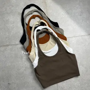 LEA TOP basic halter tank top