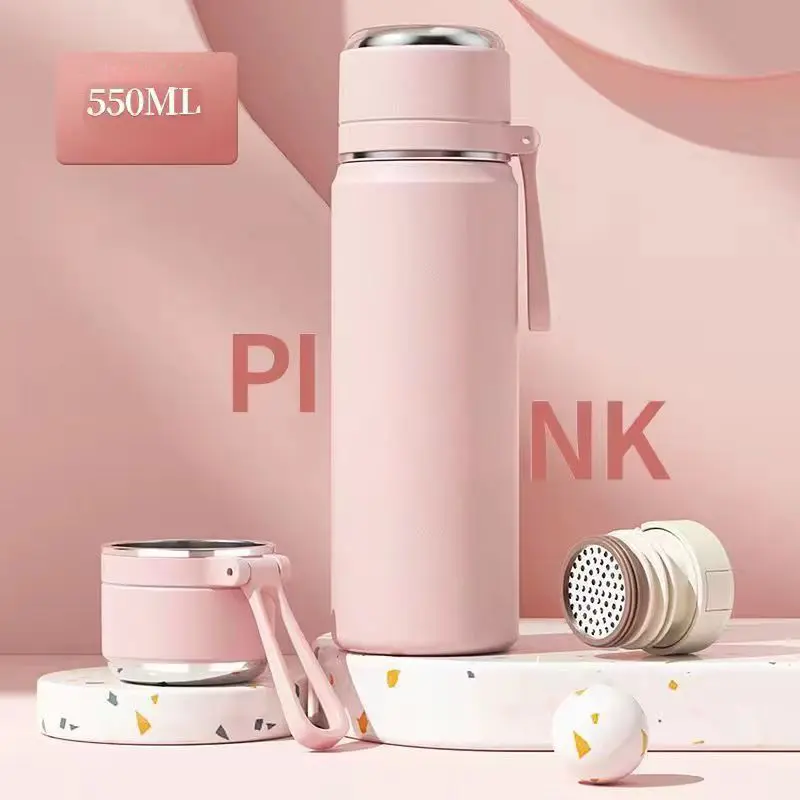 Bình Giữ Nhiệt Cao Cấp 550ML(Khắc Tên),Bình Nước Giữ Nhiệt Inox 316 Giữ Nhiệt 10h - 12h BGN46 8