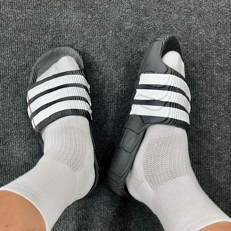 Dép Thể Thao Nam Adilette 22 đế bằng đúc cao su nguyên khối DéP Slipper Giày 1
