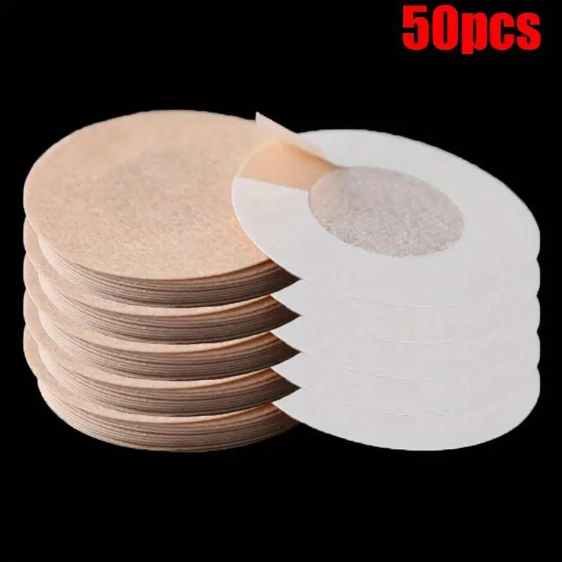 10/50/100pcs Disposable Set, Strapless Self-adhesive Breast Lift Nipple Covers for Women'S Underwear and Lingerie Accessories Womenswear Bras 5