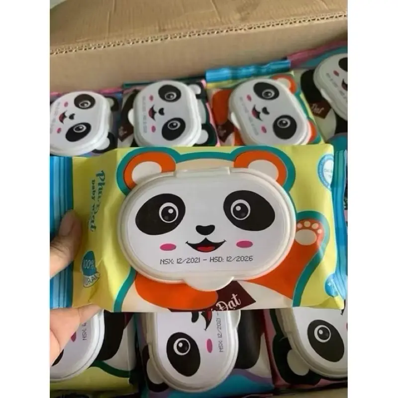 5 Gói khăn ướt gấu Phú Đạt (120 tờ/1 gói) 1