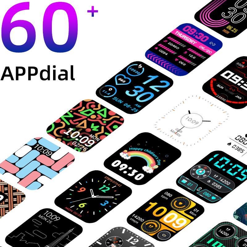 Smart Watch, Fitness Tracker With Heart Rate Monitoring & Sleep Tracking Watch For Women & Men, Multifunctional Sports Watch for iPhone Android Phones, Stocking Fillers Gift 8