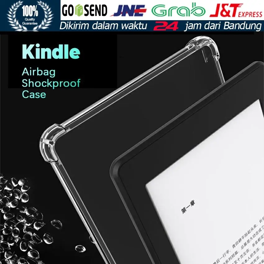 Casing Soft Case TPU Transparan Slim Untuk Kindle Paperwhite 11Th / 10Th