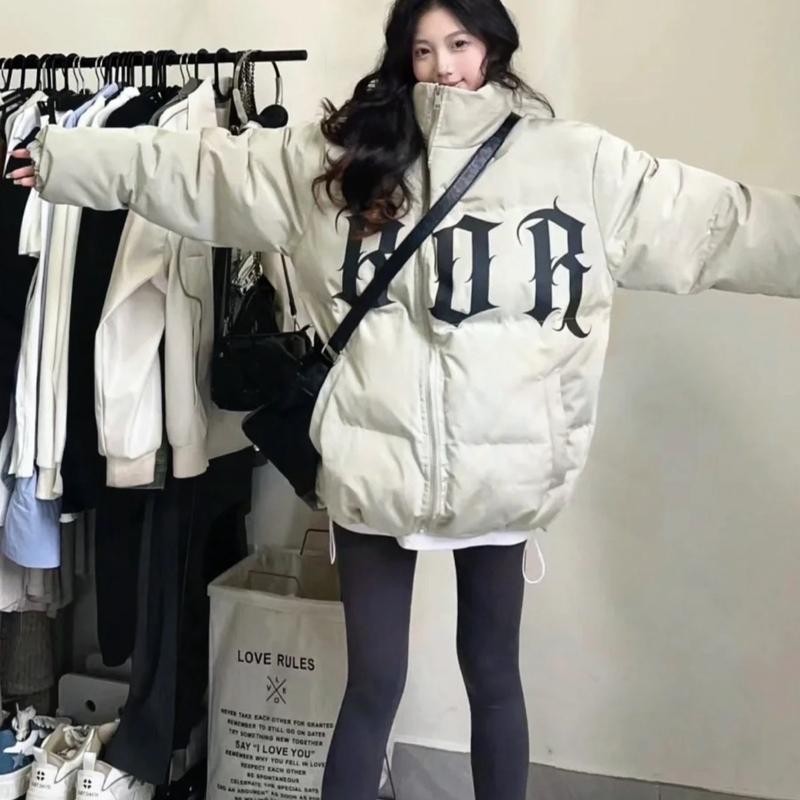 22FIT Áo Phao Bông Dáng Bánh Mì Siêu Ấm Unisex Phong Cách Cổ Điển - FP3 2