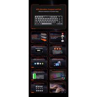Gambar Meetion MK14 Mechanical Keyboard 87‑Key TKL Tri‑Mode Bluetooth+2.4G+Wired RGB Hot‑Swappable - Hitam dari URBAN GEEKS Kota Administrasi Jakarta Timur 2 Tokopedia