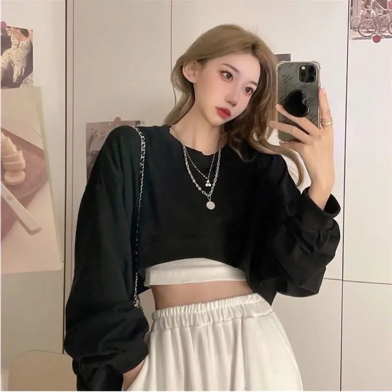 Sweater Crop top Korean style Fashion 1