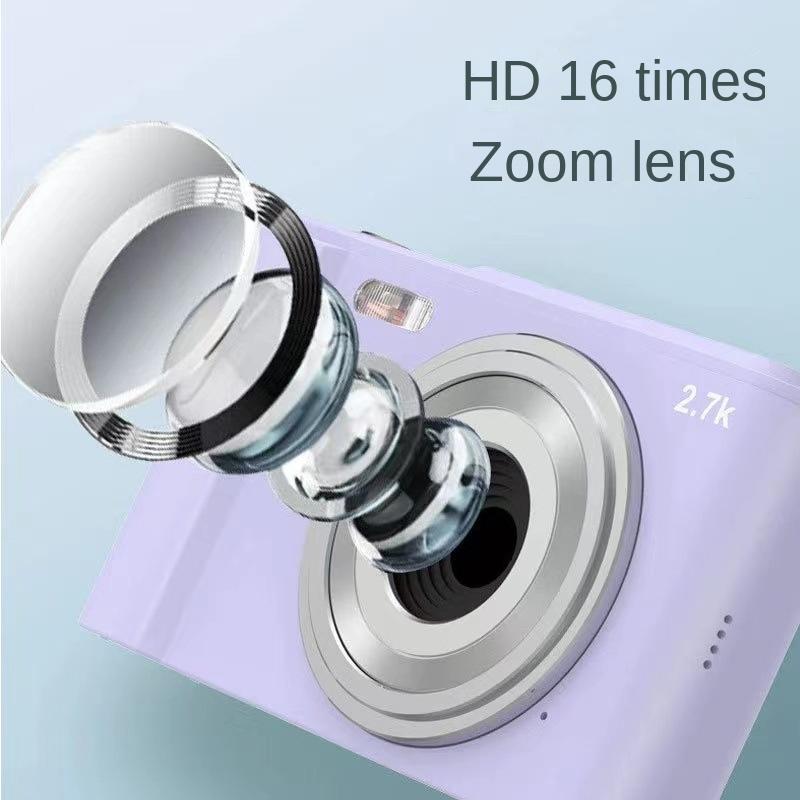 Product Introduction of Máy ảnh thẻ mini, Dc302, 2,8 inch, Thích hợp cho học sinh, Máy ảnh chụp HD, Dc302 Camera 3