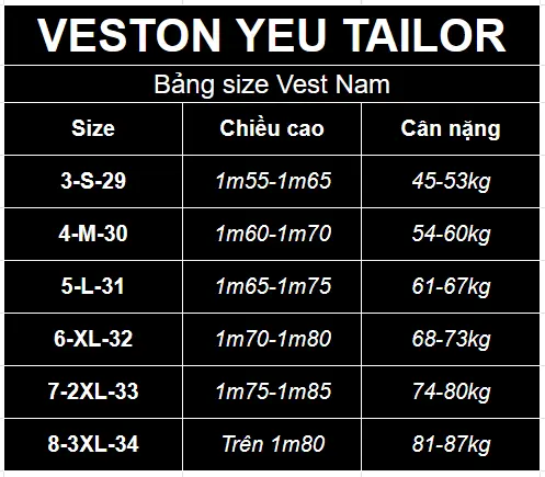 Bộ Vest Nam Đẹp 2 cúc Kẻ sọc - YeuTailor (áo Vest+quần Âu) - Thương hiệu thiết kế cao cấp Nhung Menswear 5