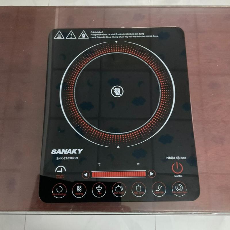 Bếp hồng ngoại Sanaky SNK-2103HGN không kén nồi - Hàng trưng bày 0