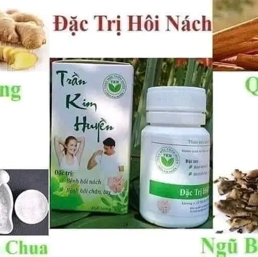 Đặc trị hôi nách trần kim huyền