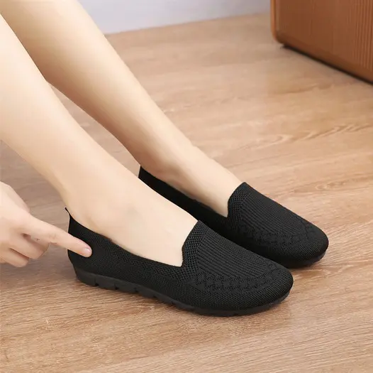 GIÀY VẢI DỆT KIM NỮ - Giày Thái - Giày Đa năng Nữ Shoes