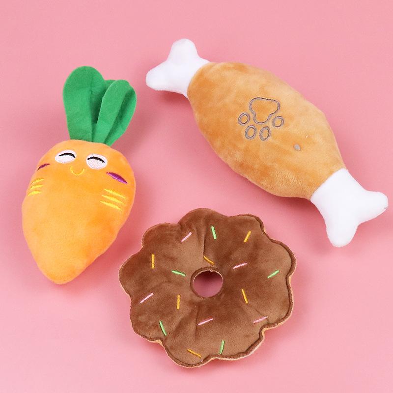 Product Introduction of Mainan Berderit, Bentuk Kucing Anjing Anak Anjing Comel, Tahan Gigitan, Sesuai untuk Anjing Kecil, Mainan Kunyah Haiwan, Aksesori Mascot, Zabawki Dla Psa 11
