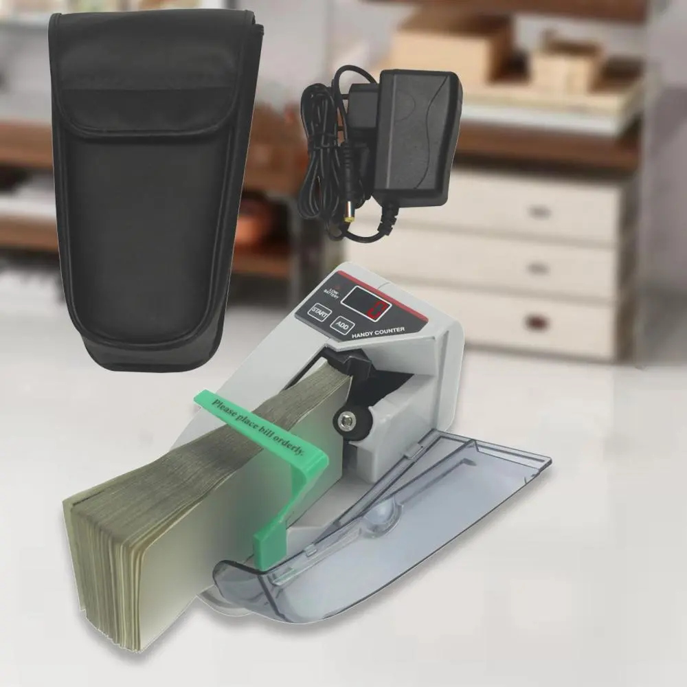 Money Counter Machine Cash Counting Machine for Bank Travel Business Trip