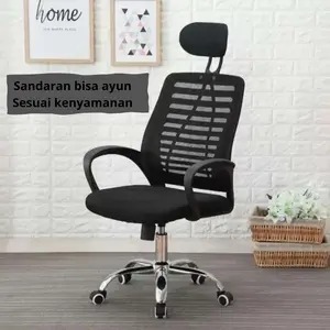 Kursi Kantor Type 777 Hidrolik Kursi Kerja Jaring Putar Kursi Belajar Komputer